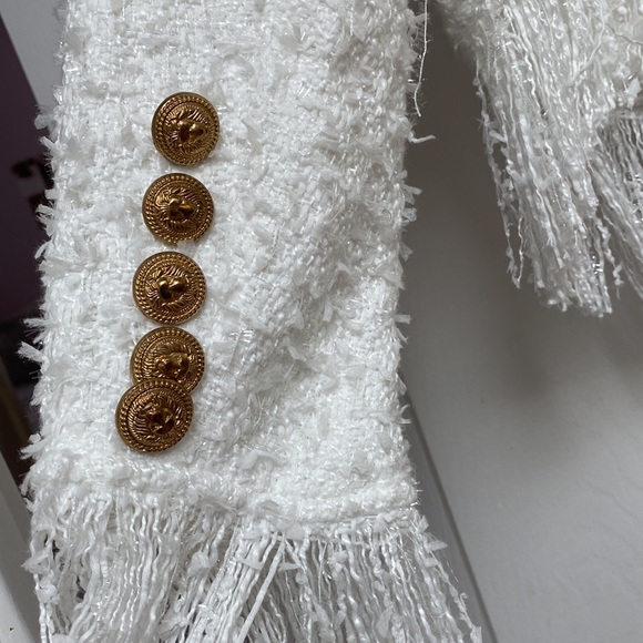 Designer inspired White Jacket - Picture 8 of 8